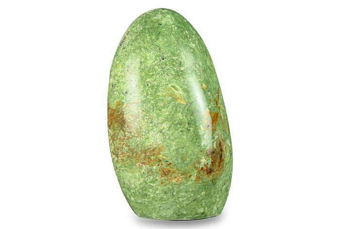 Free-Standing, Polished Green Chrysoprase - Madagascar #293423